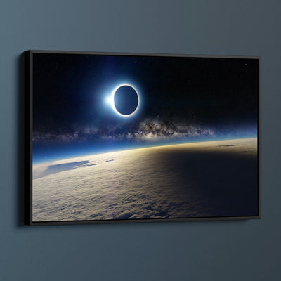 Solar Eclipse From Space