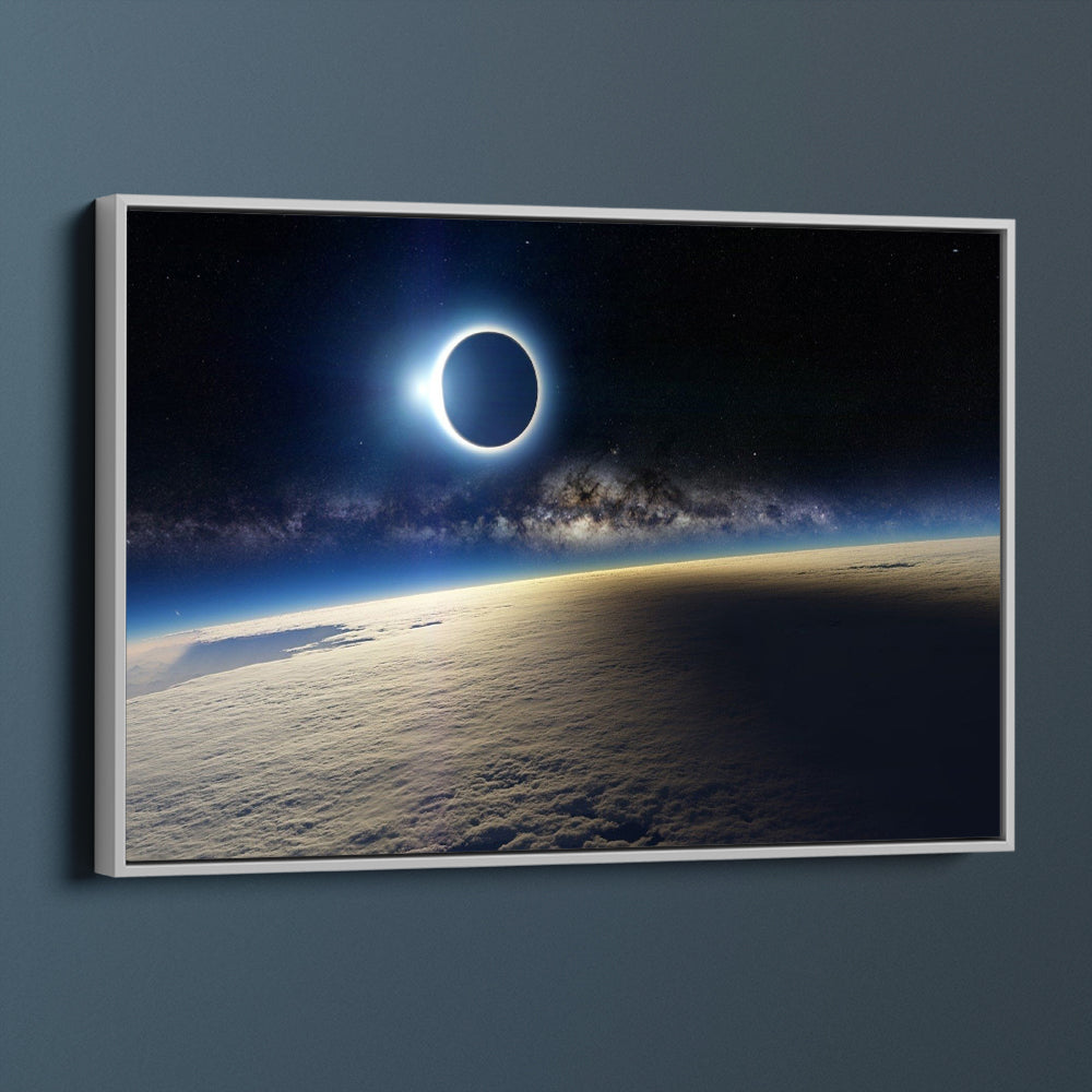 Solar Eclipse From Space