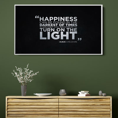 Happiness Quote Albus Dumbledore