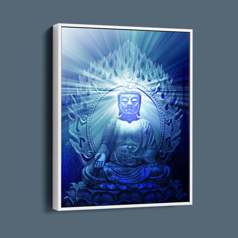 Blue Light Buddha