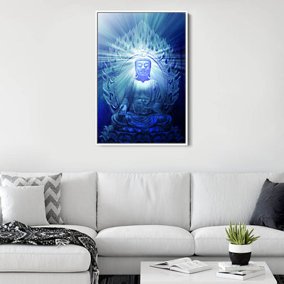 Blue Light Buddha