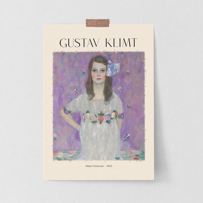 Gustav Klimt Portrait Of Mada Primavesi- 1912