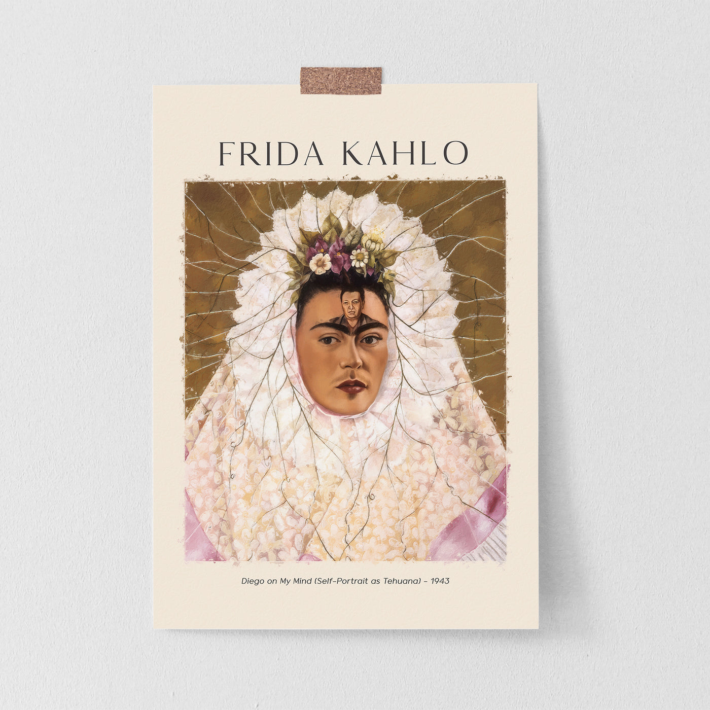 Frida Kahlo - Diego On My Mind - 1943