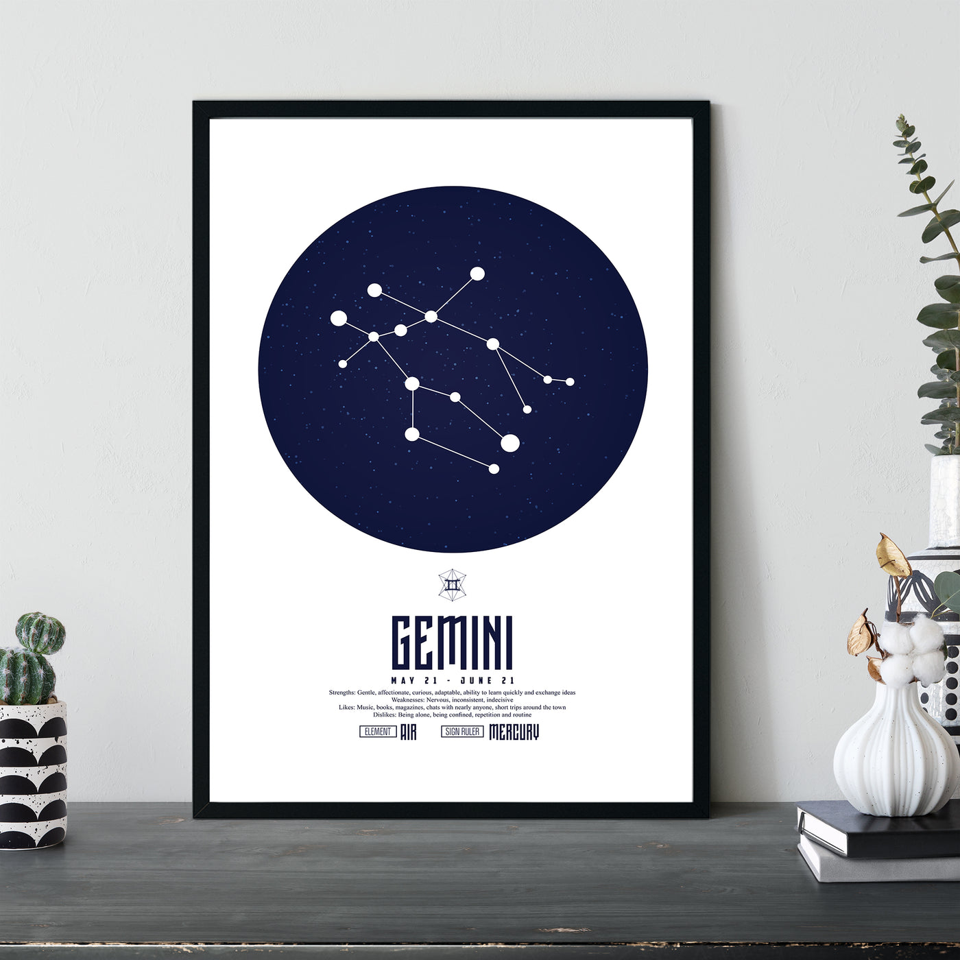 Gemini Star Sign May 21 - June 21 (Zodiac Sign)