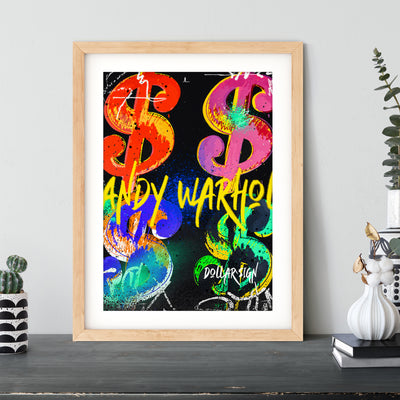 Andy Warhol Dollar Sign #2