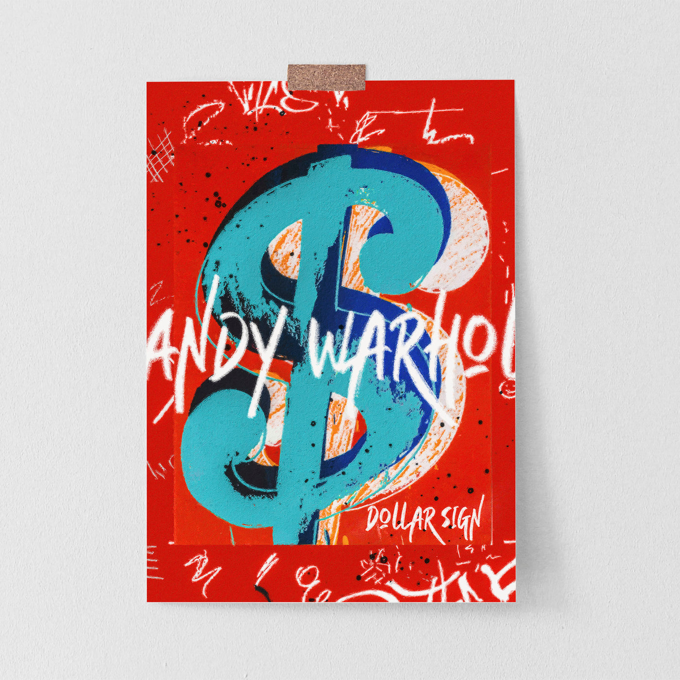 Andy Warhol Dollar Sign