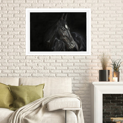 The Dark Horse Framed
