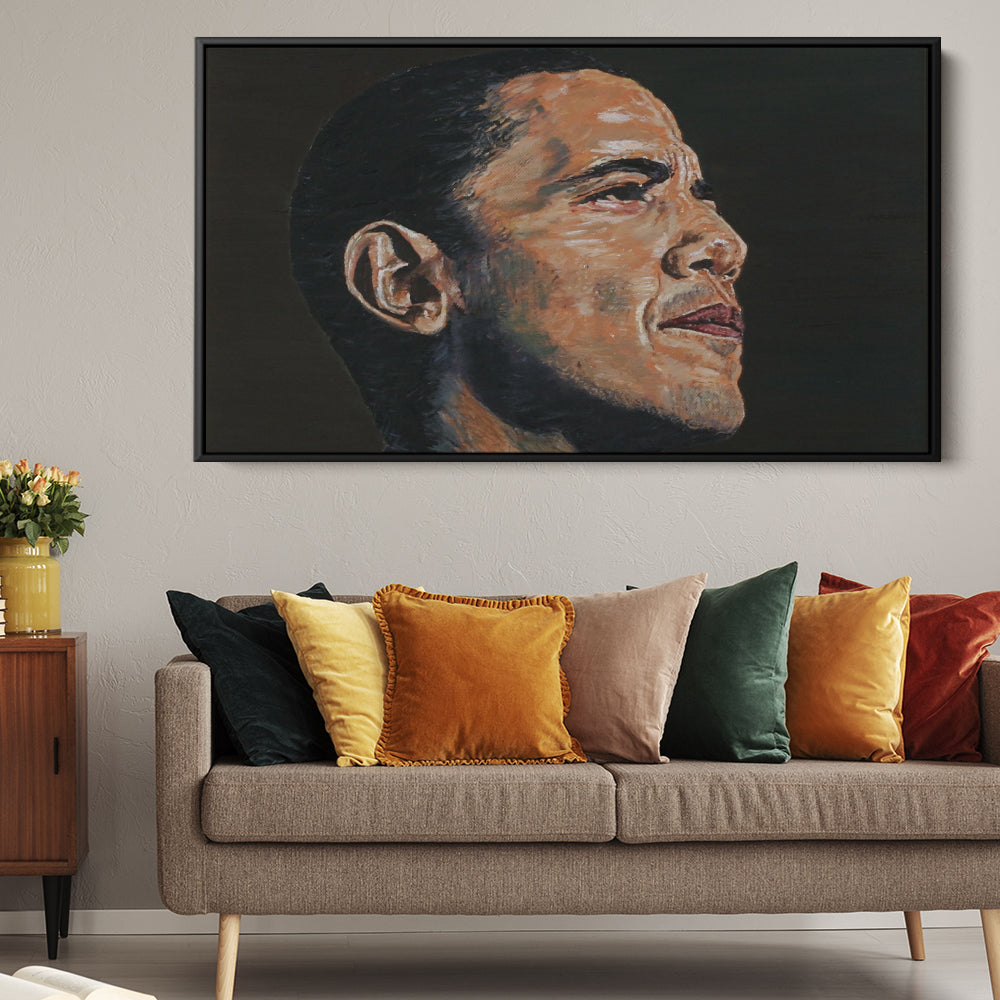 A Portrait Of Barack Obama