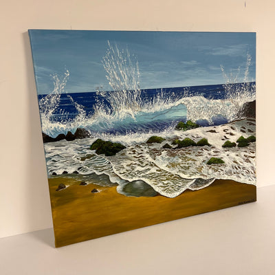 Serene Seascape Original By Kate Marron