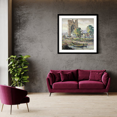 Kilclief Castle Northern Ireland Framed