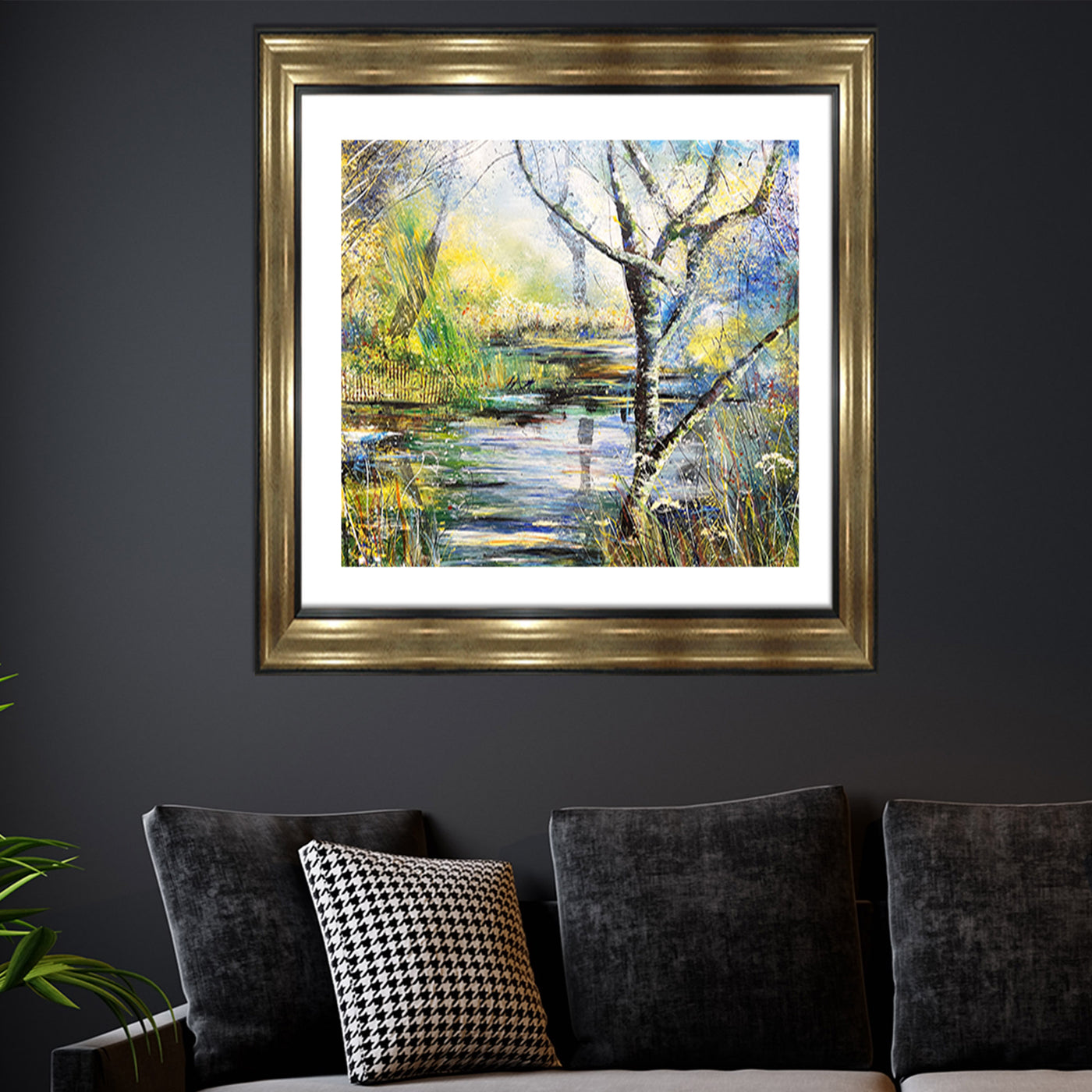 Lake Lull Framed