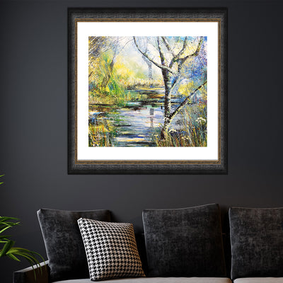 Lake Lull Framed