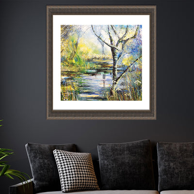 Lake Lull Framed