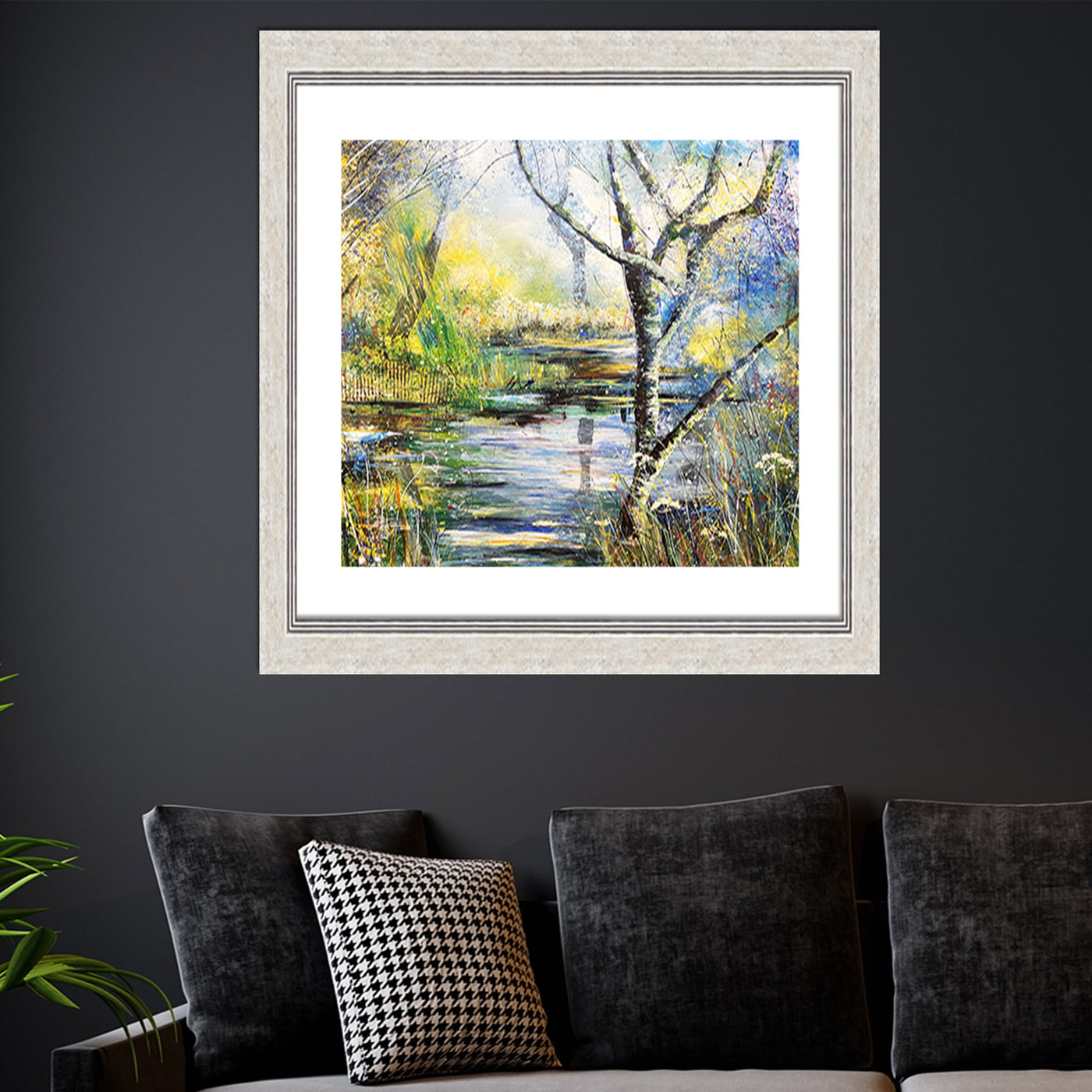 Lake Lull Framed