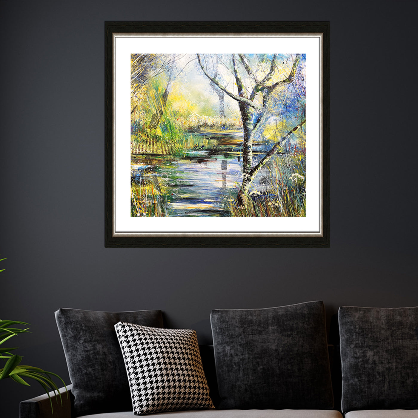 Lake Lull Framed