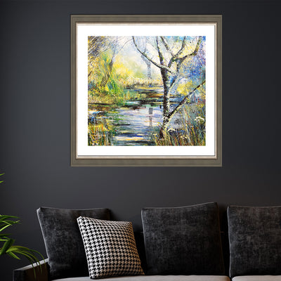Lake Lull Framed