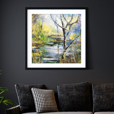 Lake Lull Framed