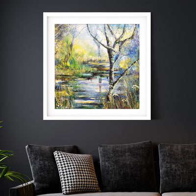 Lake Lull Framed