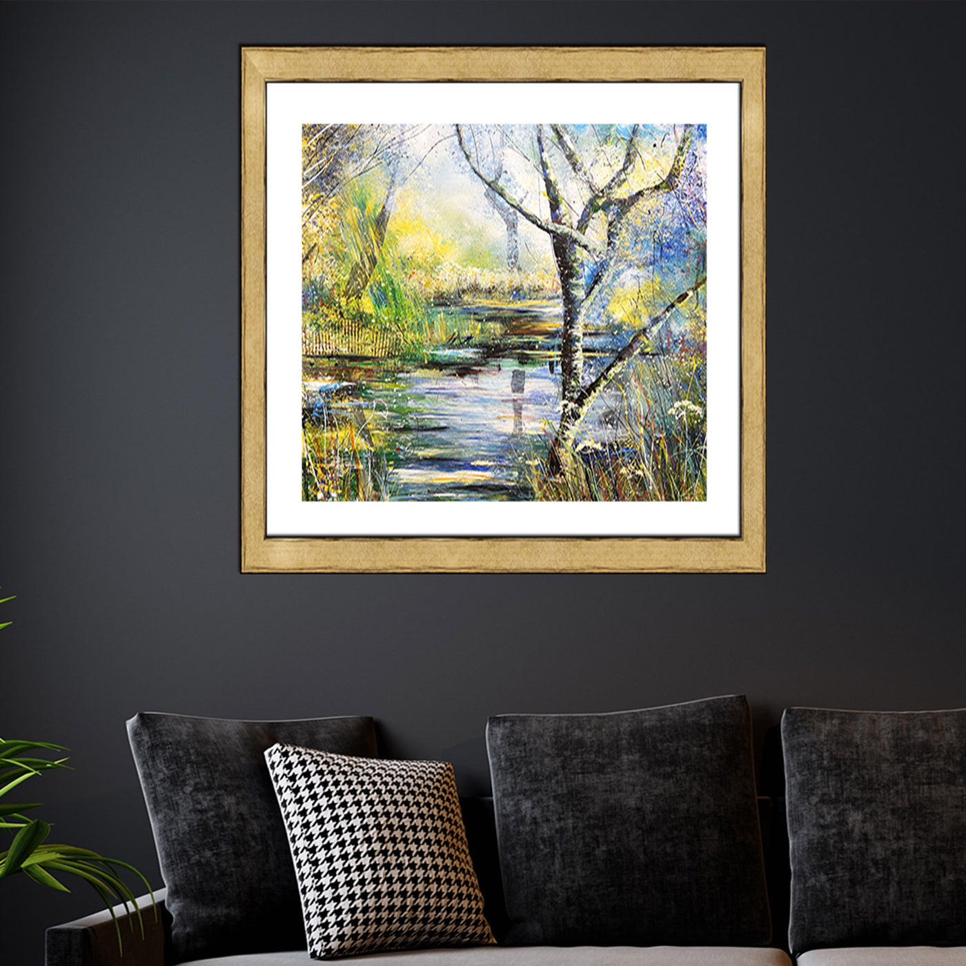 Lake Lull Framed