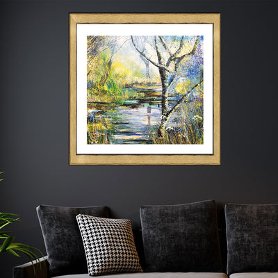 Lake Lull Framed