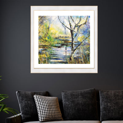 Lake Lull Framed