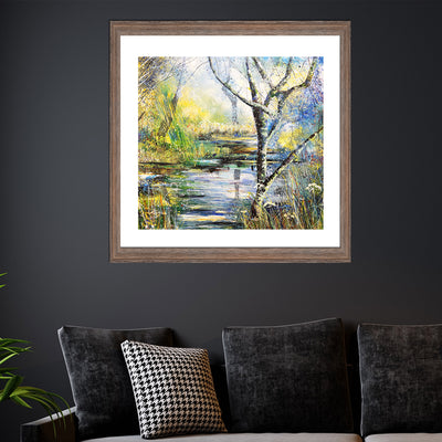Lake Lull Framed