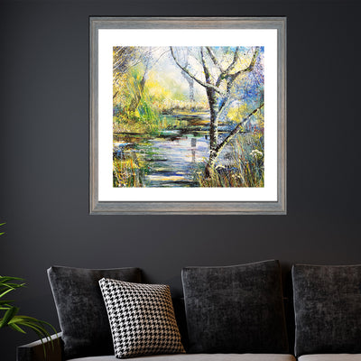 Lake Lull Framed