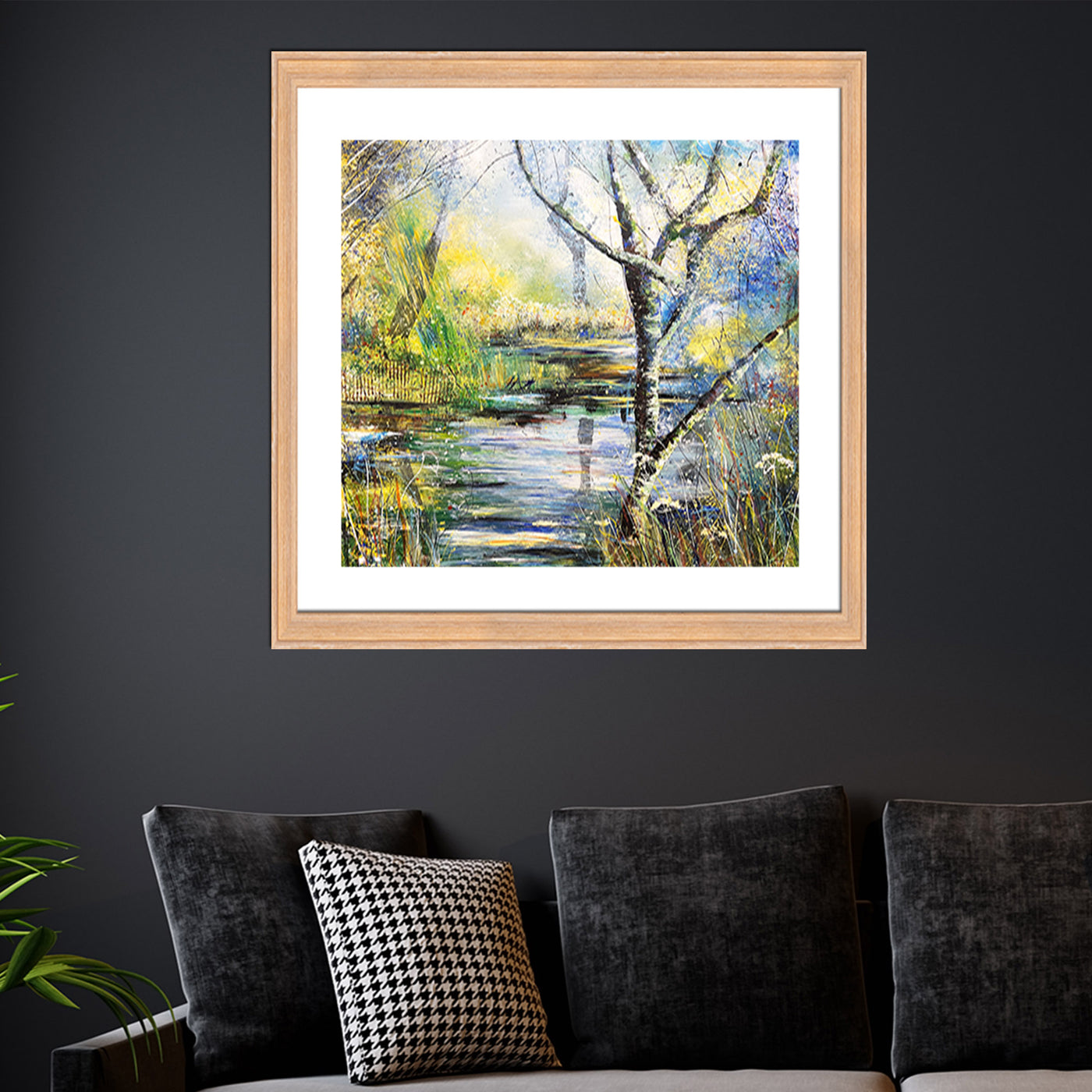 Lake Lull Framed