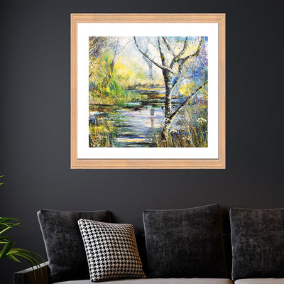 Lake Lull Framed