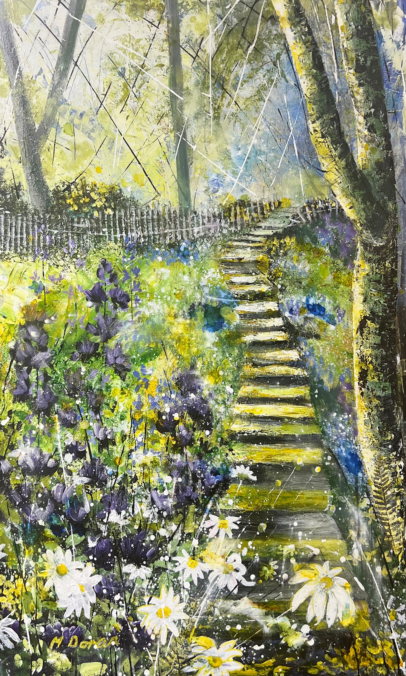 Wildflower Walkway Print