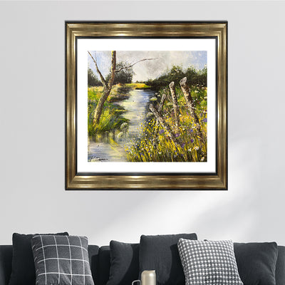 Calming Creek Framed