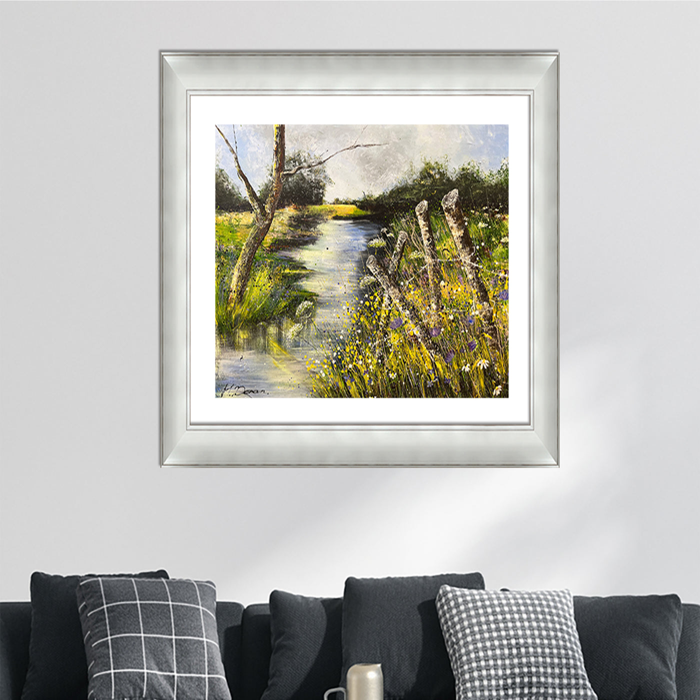 Calming Creek Framed