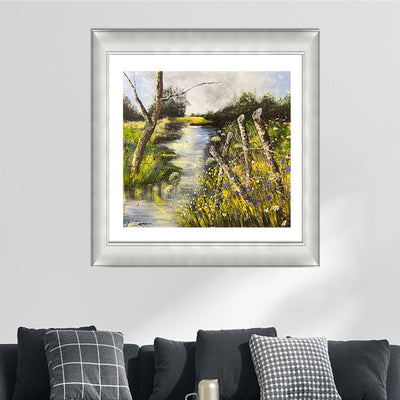 Calming Creek Framed