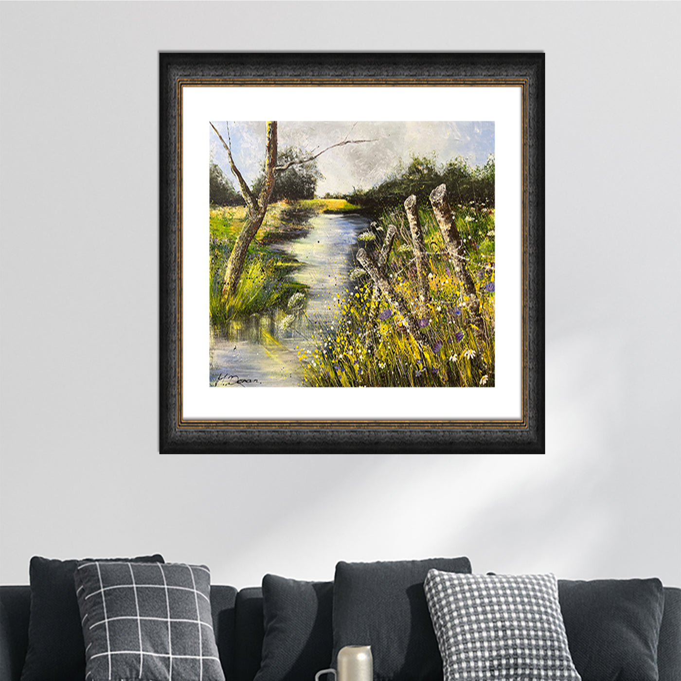Calming Creek Framed