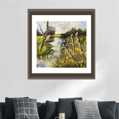 Calming Creek Framed
