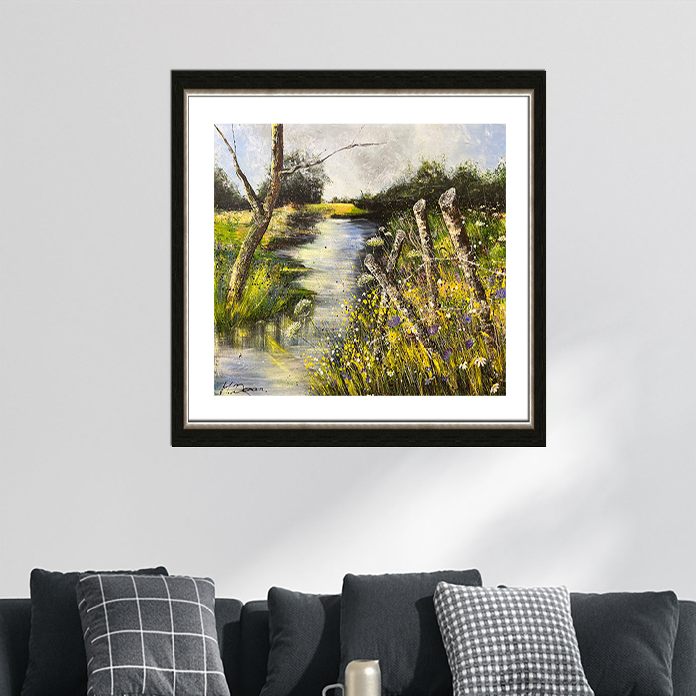 Calming Creek Framed