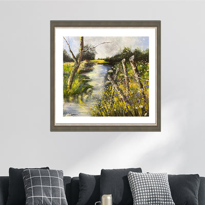 Calming Creek Framed