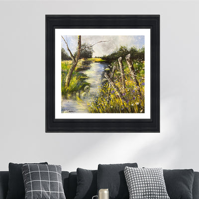 Calming Creek Framed