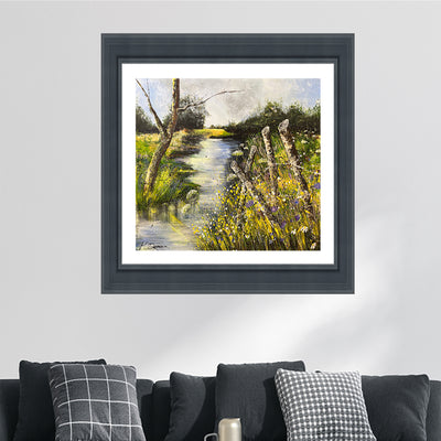 Calming Creek Framed