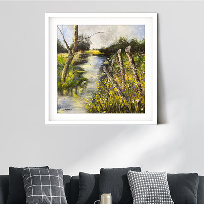Calming Creek Framed