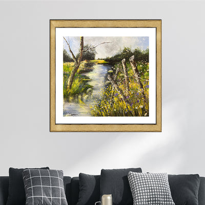 Calming Creek Framed