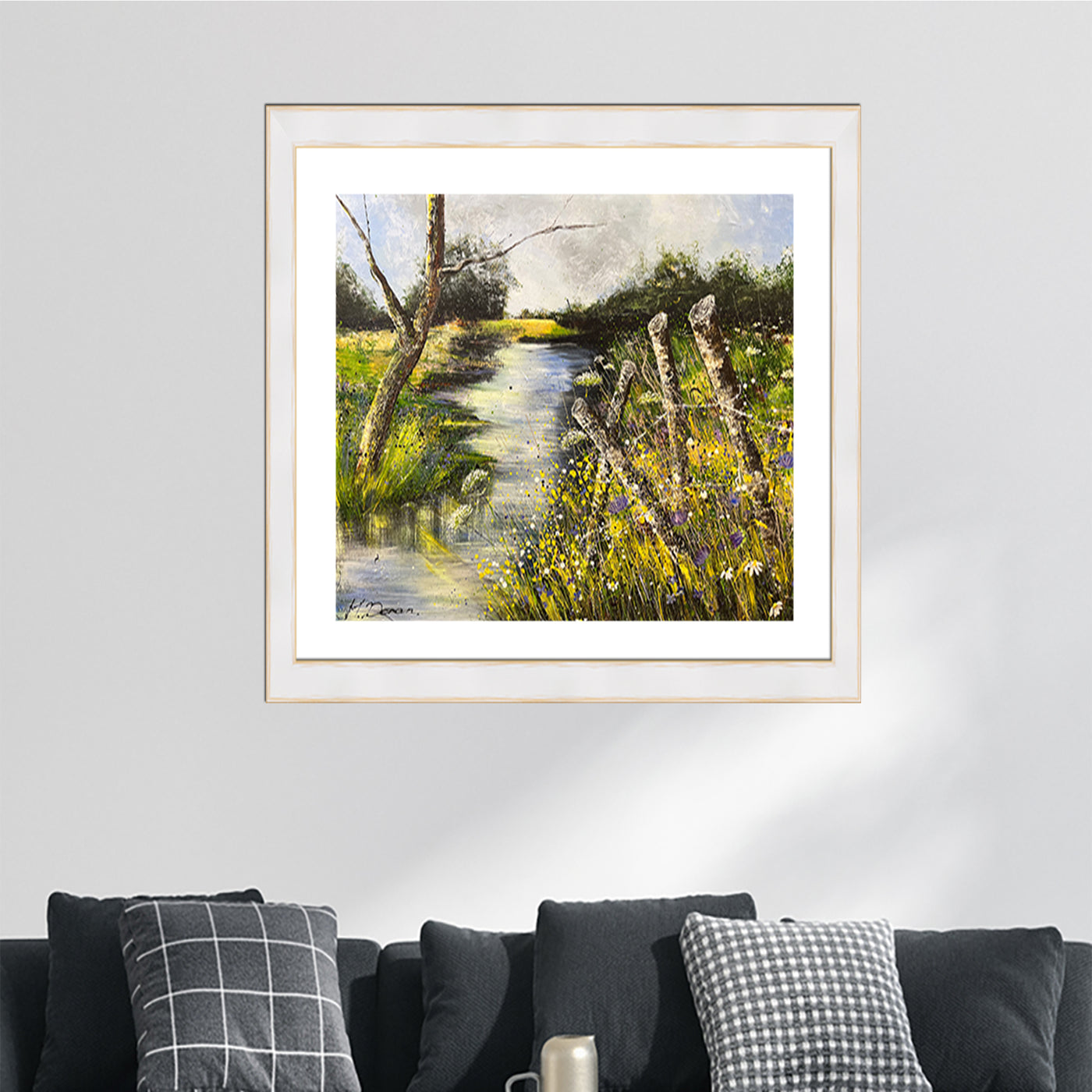 Calming Creek Framed