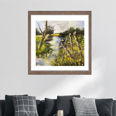 Calming Creek Framed