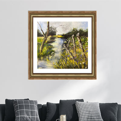 Calming Creek Framed