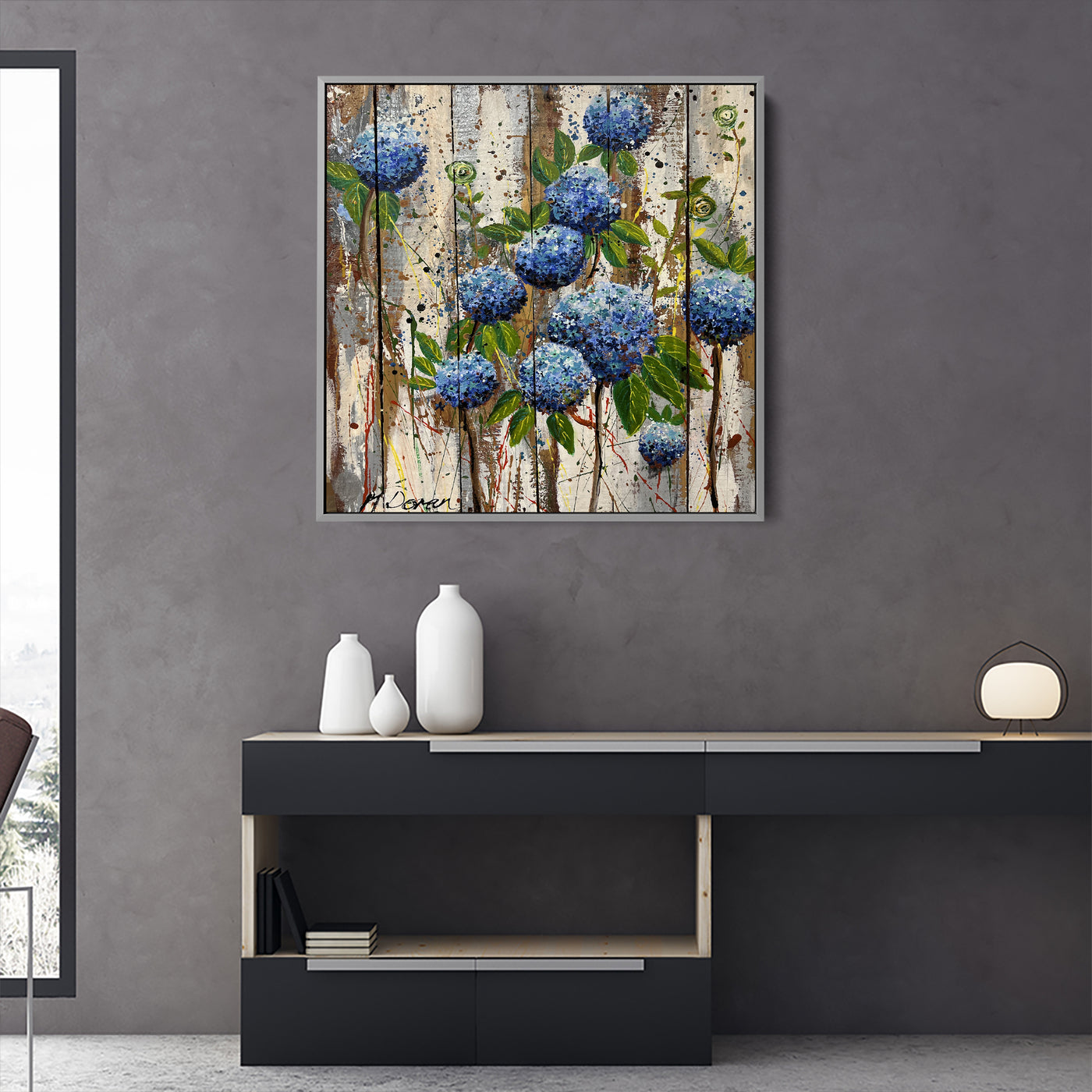 Blue Hydrangea
