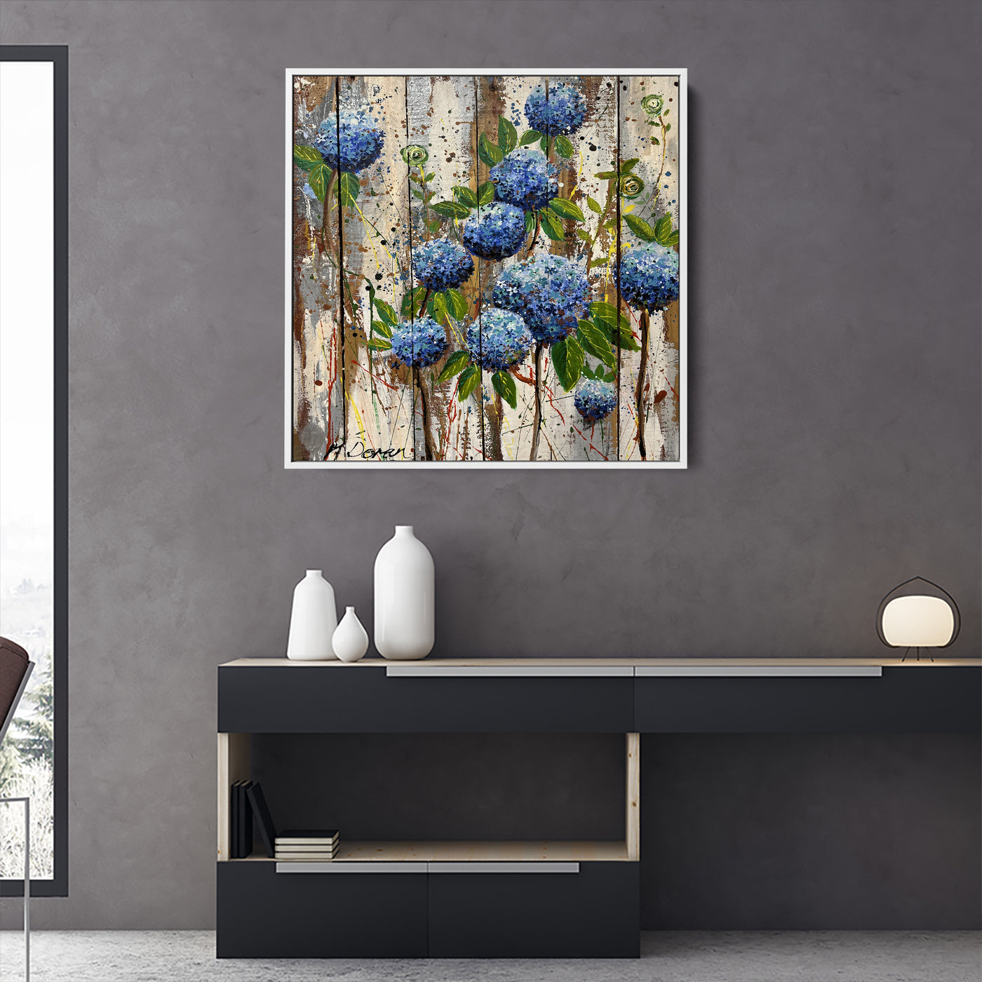 Blue Hydrangea