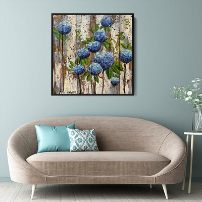 Blue Hydrangea
