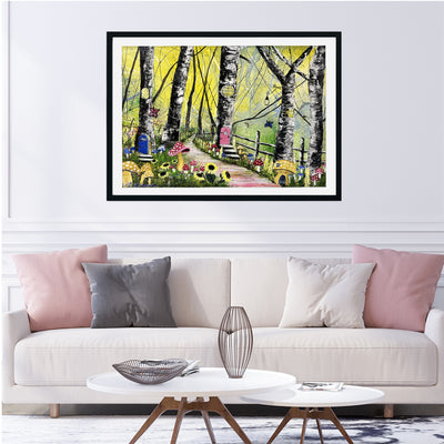 Enchanted Wood Framed