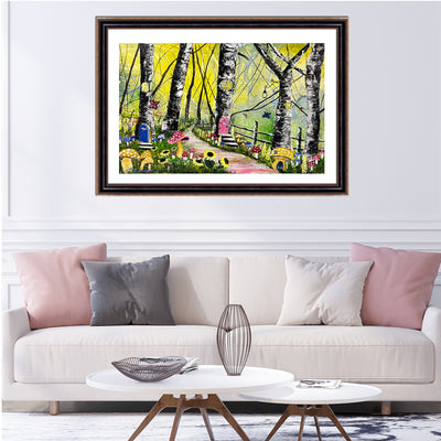 Enchanted Wood Framed