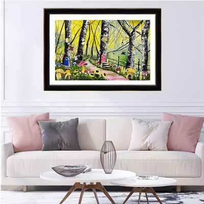 Enchanted Wood Framed